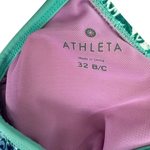 Athleta Womens Bombay Twist Bikini Top size 32B/C - Picture 3 of 5